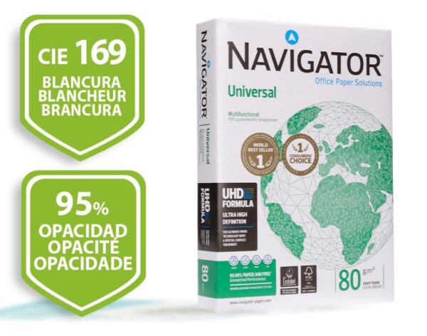 Papel Navigator A4 80Gr