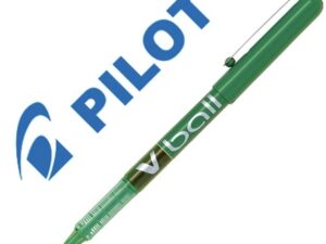 Rotulador Pilot V-Ball verde 0.5mm