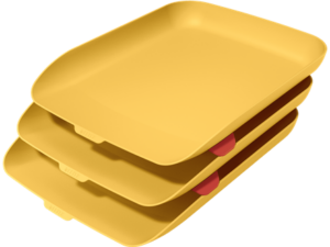 Bandeja de sobremesa Leitz Cosy amarillo